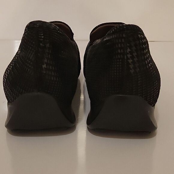 Wolky Perls Loafer Women Comfort Shoe Slip on Flat Black 37 - Picture 5 of 8